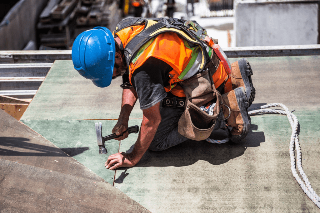 An image of a construction worker