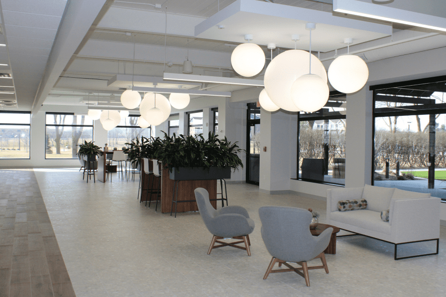 Common area in Arcadia Building